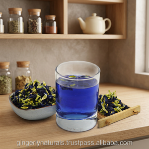 Dried Flower <b>Tea</b> for Natural Blue <b>Tea</b> Brewing Pure Butterfly Pea Flower Herbal Infusion <b>Tea</b> Leaves - Product Image 4
