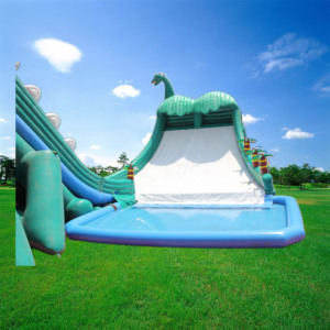 Trung Quốc Nhà sản xuất lớn Rồng đảo <span class=keywords><strong>Inflatable</strong></span> nổi công viên nước cho nhà người lớn trẻ em của điện thoại di động Land Resort vui chơi giải trí - Product Image 2