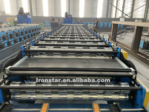 Maquina Para hacer planchas de <span class=keywords><strong>Zing</strong></span> acanalado เครื่องขึ้นรูปม้วนสองชั้น - Product Image 4