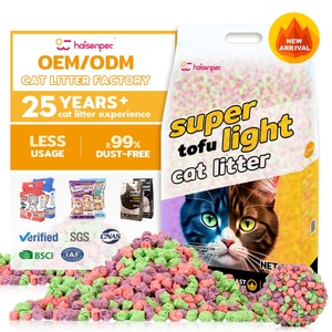 ทรายแมวคิตตี้โทฟูแบบพรีเมียมขายส่งแบบเป็นก้อน - Product Image 1