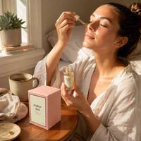 Boîte cadeau rigide artisanale en deux parties, emballage de luxe pour cosmétiques et soins de la peau, conteneur haut de gamme pour produits de beauté (sérum, huile, bougie)