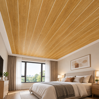 Panneau de plafond en PVC léger, décoration intérieure, panneau de plafond imperméable pour projet commercial, décoration intérieure
