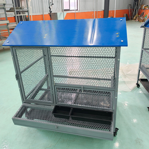Cage robuste d'extérieur pour poules pondeuses, poulets, canards, oies – Équipement d'élevage pour fermes et jardins - Product Image 1