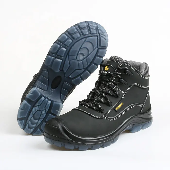 Aimboo brand Quality waterproof safety shoes anti vibration work safety footwear safety boots industrial for men working
