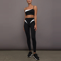 Haut de sport respirant de haute qualité pour femme, débardeur de yoga, soutien-gorge de sport à dos ouvert, bretelles réglables, extensible dans les quatre sens