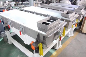 A buon mercato schermo vibrante lineare setaccio dimensione di selezione di classificazione vibratore macchina setaccio - Product Image 6