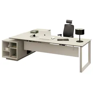 Office accessories for desk leather office desk seat parts modern high quality products