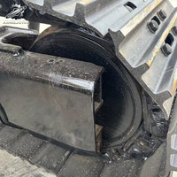 Excavatrice sur chenilles d'occasion CAT308C 8 tonnes, petite pelle japonaise, système hydraulique complet, faible nombre d'heures de fonctionnement, livraison rapide, expédition mondiale