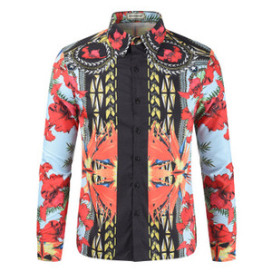 Camisas de manga larga bordadas para hombre, camisas de moda, europeas y americanas, nuevas - Product Image 6