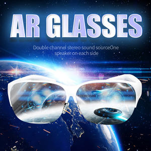 Gafas AR 3D Polarizadas para Realidad Virtual del Futuro, Micrófono Estéreo, Pantalla Virtual de 50-80 Pulgadas, Cine/Video Inmersivo Privado - Product Image 3