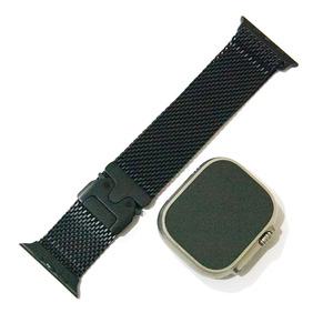 Correa Milanesa para <span class=keywords><strong>Apple</strong></span> <span class=keywords><strong>Watch</strong></span>, Aleación de Titanio TC4, 35g, Cierre en <span class=keywords><strong>Y</strong></span>, Correa de Malla para <span class=keywords><strong>Apple</strong></span> <span class=keywords><strong>Watch</strong></span> <span class=keywords><strong>Series</strong></span> 8 <span class=keywords><strong>7</strong></span> <span class=keywords><strong>6</strong></span> 5 4 3 2 1 Ultra 2 - Product Image 3