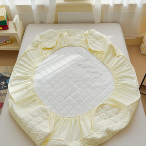 Drap-housse matelassé imperméable et anti-fuite en mélange polyester-<span class=keywords><strong>coton</strong></span>, antidérapant tout autour, pour bébés, pour le commerce transfrontalier - Product Image 4
