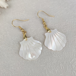 <span class=keywords><strong>Orecchini</strong></span> Pendenti in Conchiglia Naturale Hawaiana a Forma di Foglia, Gioielli alla Moda, Regalo <span class=keywords><strong>per</strong></span> Vacanze al Mare, Prezzo all'Ingrosso - Product Image 5