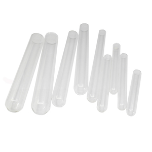 Tubo de ensayo de vidrio borosilicato de varios tamaños para uso en química de laboratorio - Product Image 1