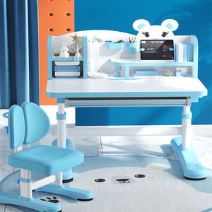 Table d'Étude Ergonomique Rose pour Enfants, Hauteur Réglable, Bureau Design pour Filles, Meuble Enfant – Vente en Gros - Product Image 4