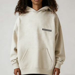 Hoodie ESS de Esiatls <span class=keywords><strong>2023</strong></span>, sweat-shirt à manches longues élégant, personnalisé, uni, oversize, col rond, style streetwear pour hommes - Product Image 2