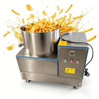 Machine de déshydratation et d'élimination de l'huile pour les frites de pommes de terre