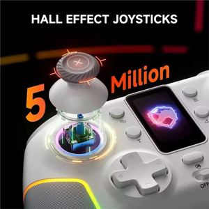 Control de Juego Inalámbrico STK-7052P con Bluetooth, Joystick con Luces RGB, Interruptor de Efecto Hall, Batería Ecológica de 1000 mAh para Móviles y PC 2 - Product Image 2