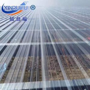 XINRUFU Transparent Pc Roofing Tiles 1.0mm Model 880 For Skylights And Awnings - Product Image 3