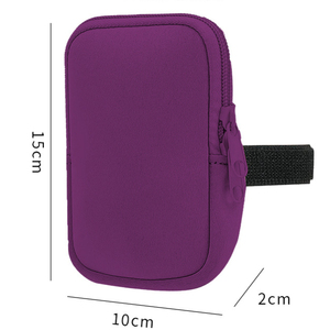 Promotion Waterproof Neoprene Running Armband Phone Holder with Portable Water Bottle <b>Pouch</b> Key Bag in Stock - Product Image 2