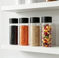 Pot en plastique PET de qualité alimentaire de 600 ml pour l'emballage de jus, de liquides et de desserts