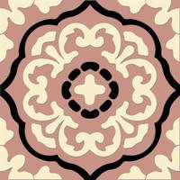 Carrelage mural en céramique moderne vintage à motif floral 300x300mm, finition mate, résistant aux acides, antidérapant, imperméable, pour la décoration de la cuisine et de la salle de bain