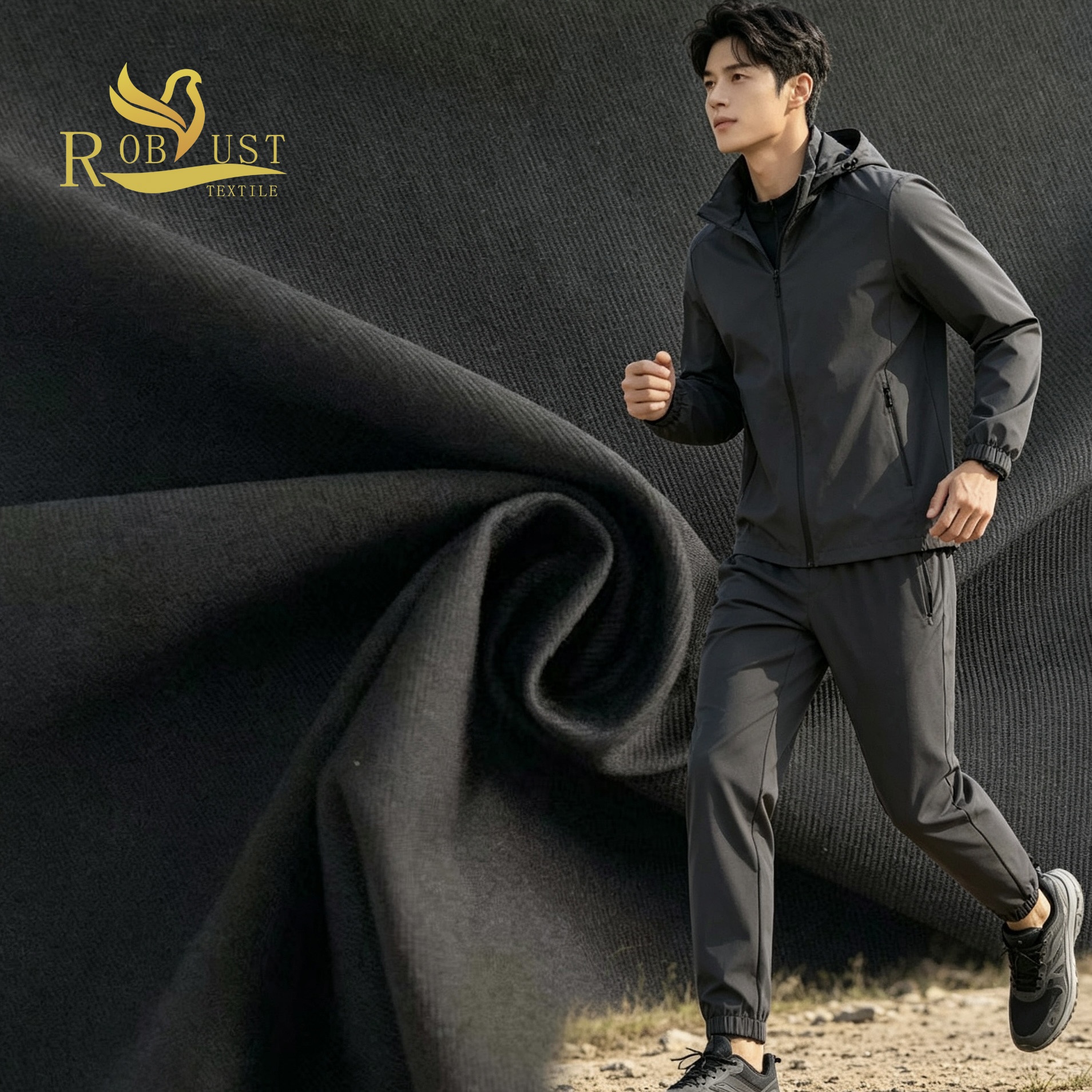 Wholesale 210gsm 2/2 Twill 90%Nylon 10%Spandex 4 Way Stretch Woven Fabric for Sportswear Shorts Pants