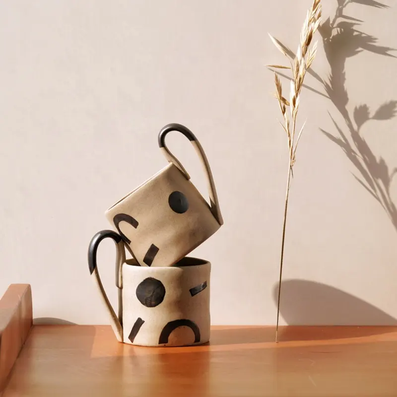 Уникальная фарфоровая кофейная кружка ручной работы для чая, большие кружки, керамические оригинальные чашки для завтрака и молока, уникальные подарки для друзей