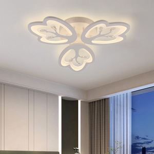 Mới Sáng Tạo Hoa Hình Dạng 204W Trần Đèn Phòng Ăn Phòng Khách Nghiên Cứu Nhà Thông Minh <span class=keywords><strong>Fancy</strong></span> LED Trần Ánh Sáng - Product Image 5