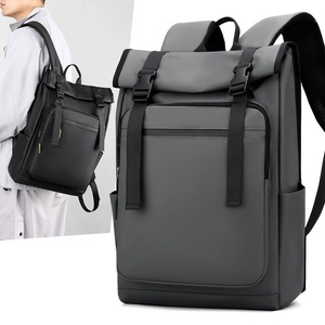 Men's Fashionable Large Capacity 17.3 Inch <b>Computer</b> <b>Backpack</b> Casual Sport Styles Cross-Border Travel Pack Zipper Polyester - Product Image 1