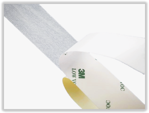 Ruban d'emballage adhésif à double revêtement à faible teneur en COV 3M DCX1018 Production - Product Image 4