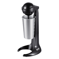 Mixeur à milkshake élégant de 450 ml avec boîtier en ABS - Mixeur électrique haute performance de 100 W pour les milkshakes épais, utilisation domestique et hôtelière