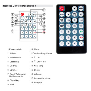 2 DIN Android Đài Phát Thanh Xe 7 Inch Xe Máy Nghe Nhạc Phổ Xe Stereo Đài Phát Thanh Hệ Thống <span class=keywords><strong>MP5</strong></span> Máy Nghe Nhạc Với Bt GPS Gương Liên Kết Với Máy Ảnh - Product Image 6