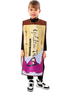 Costume d'Halloween <span class=keywords><strong>Charlie</strong></span> Chocolate Factory Golden Voucher Cosplay de scène scolaire pour enfants - Product Image 3