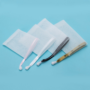 Bolsa de jabón de malla exfoliante, bolsa de jabón de red de espuma de burbujas, bolsa protectora, bolsas con cordón - Product Image 5