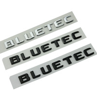 Lettres de coffre de voiture 3D en ABS, emblème BLUETEC pour Mercedes W205 W204 W212 W213, accessoires