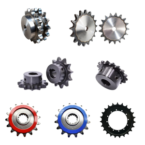 Superficie di carburazione e tempra trattata 14T catena a rulli in acciaio pignone foro 30mm 40 denti 250mm OD 8000 + ore di vita di servizio - Product Image 3