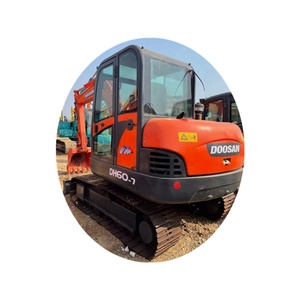 Used Doosan DH60-7 Mini Excavator with Isuzu Engine Motor & Pump 6000kg Machine Weight Original Korea Origin Shanghai China - Product Image 2