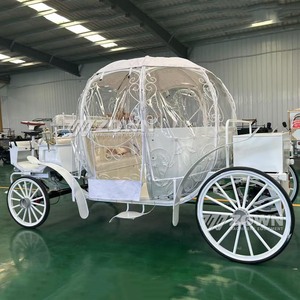Magnifique Chariot de Fée en Relief Artisanal en Forme de Citrouille pour la Décoration de Boutiques, de Complexes Hôteliers et d'aires de Jeux pour Enfants - Product Image 6