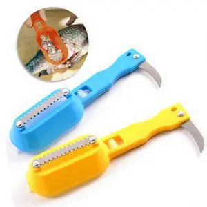 low price!! Household Fish Scales Planing Tool Kitchen Tools Fish Scales brush Kitchen Fish Knife