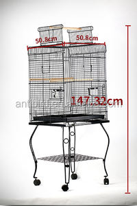 Commercio all'ingrosso A Buon Mercato All'aperto Prodotti di Controllo Dei Parassiti In Ferro Battuto In Acciaio Inox Uccello <span class=keywords><strong>Gabbia</strong></span> del Pappagallo - Product Image 6