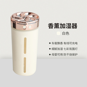 Diffusore di Aromi Elettrico Portatile Mini, Capacità 260ml, Funzione Timer, Olio Essenziale Profumato <span class=keywords><strong>per</strong></span> Auto, Casa, Esterni - Product Image 2