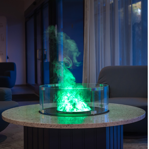 Chimenea de Agua con Llama de Atomización <span class=keywords><strong>3D</strong></span> Redonda Inteligente en Oferta con <span class=keywords><strong>Google</strong></span> Home - Product Image 3