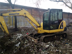Pelle hydraulique Komatsu PC55MR d'occasion haut de gamme, moteur Cummins, poids opérationnel de 29 tonnes, capacité de la benne de 1,7 m³, puissance de 136 kW, confortable - Product Image 2