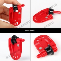 Ensemble de clips de déclenchement pour la pêche à la traîne, séparateur de ligne ABS à déviation d'eau, accessoires de pêche