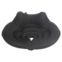 Coussin de soutien lombaire orthopédique personnalisable pour chaise de bureau et siège de voiture - Coussin de fesse gonflable tissé