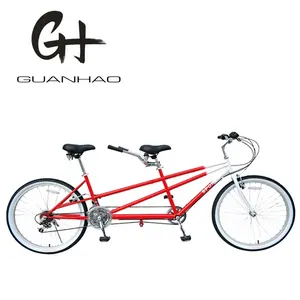 26 "18 Hi-Aço Da Caixa de velocidades Quadro CE desconto Onsale tandem dois assentos para duas pessoas de bicicleta