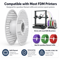 Filazoo Pla Petg Filament 3D 1Kg 200Mm Bobine de filament en plastique vide réutilisable pour imprimante 3D