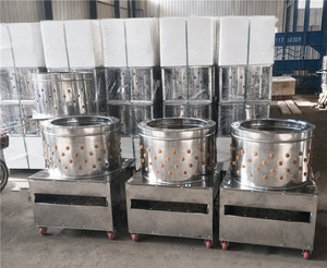 65 #   Machine à plumer la volaille de grande capacité, plumeuse automatique de poulets pour les entreprises d'abattage de volailles - Product Image 4