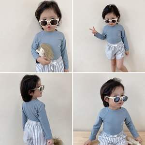 <span class=keywords><strong>Maillot</strong></span> <span class=keywords><strong>de</strong></span> <span class=keywords><strong>bain</strong></span> deux pièces à manches longues pour garçons, protection solaire, séchage rapide, nouvelle collection 2026 pour vacances à la plage - Product Image 3